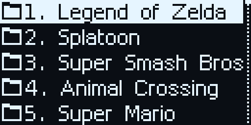 Game Categories