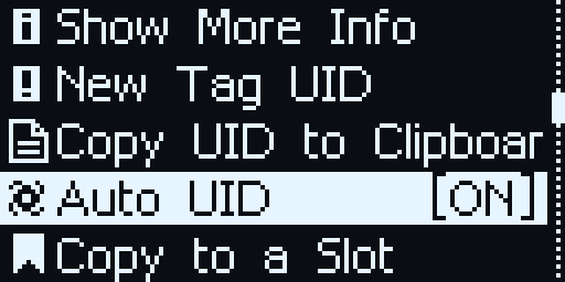 Auto UID Enabled